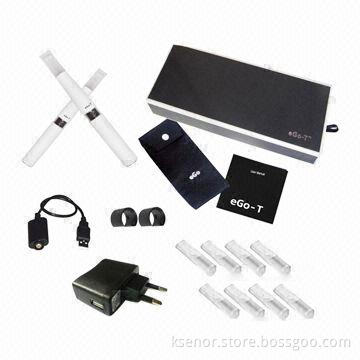 EGO-T E-cigarettes with 650/900/1,100mAh Battery Capacity, Sized 118 x 14mm